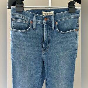 Madewell Stovepipe Jeans Size 25